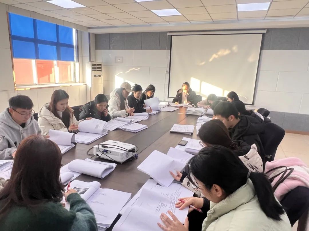 山东民族技师学院批改月考考试试卷