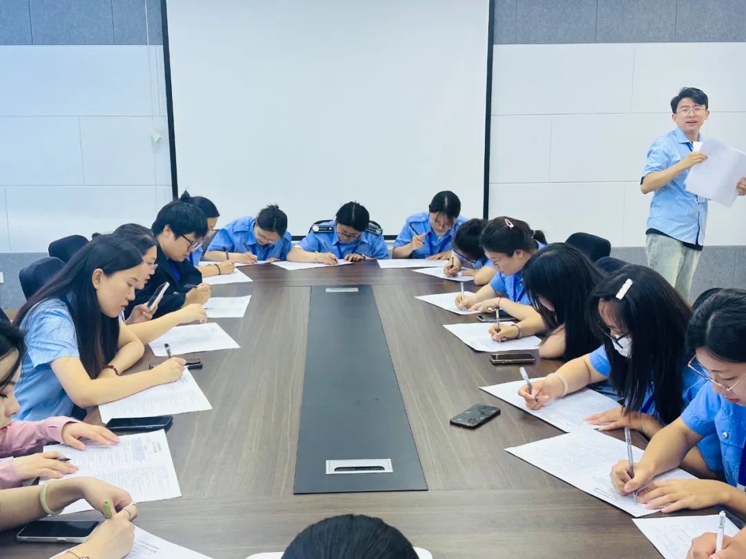 山东民族技师学院开展安全知识考试